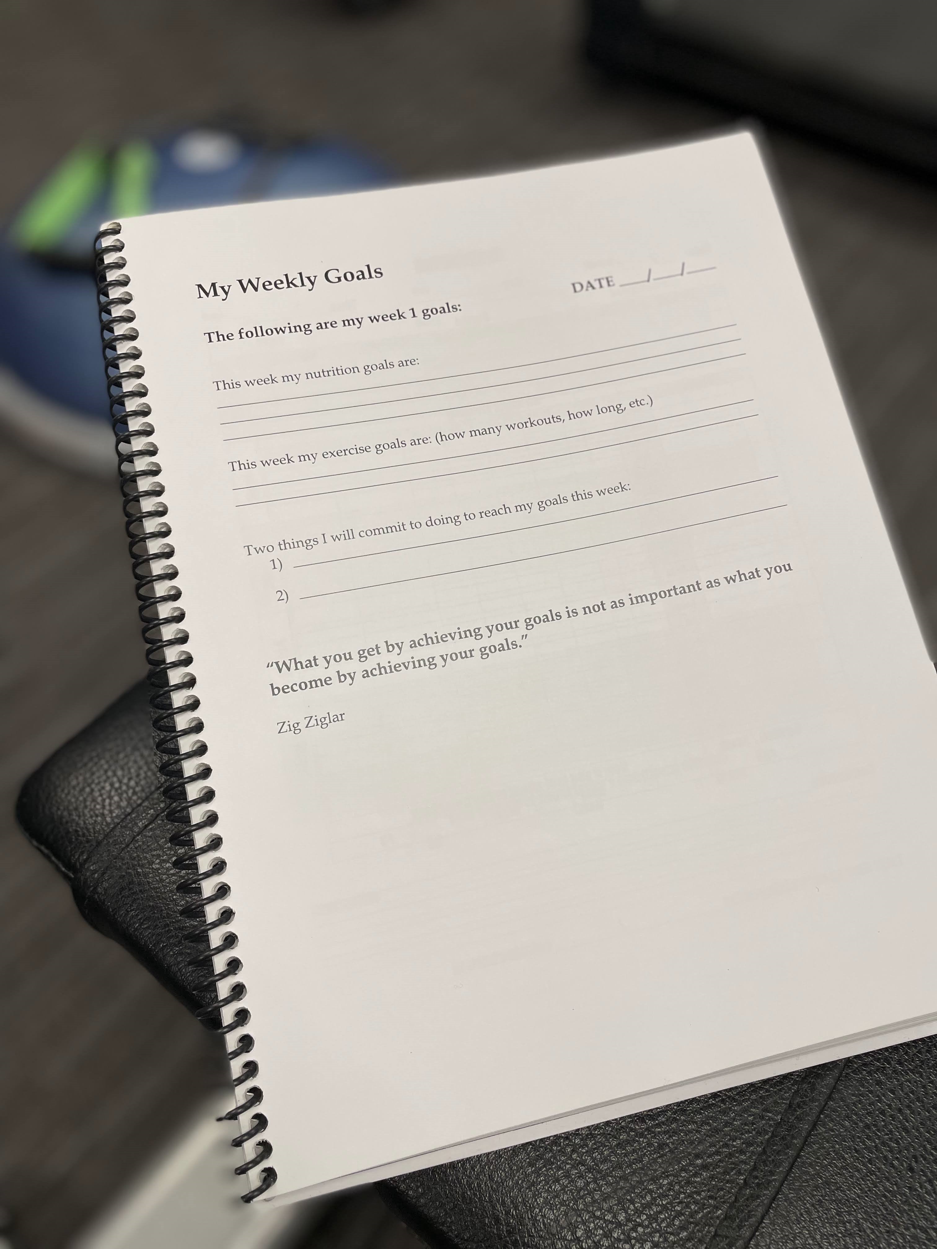 You Should Always be Setting Goals (part 1)