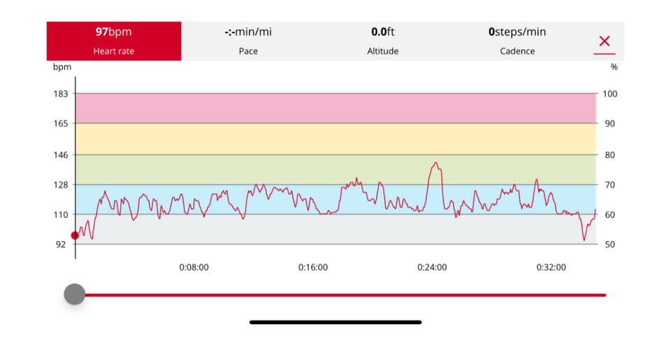 Walking HR in Zone 2